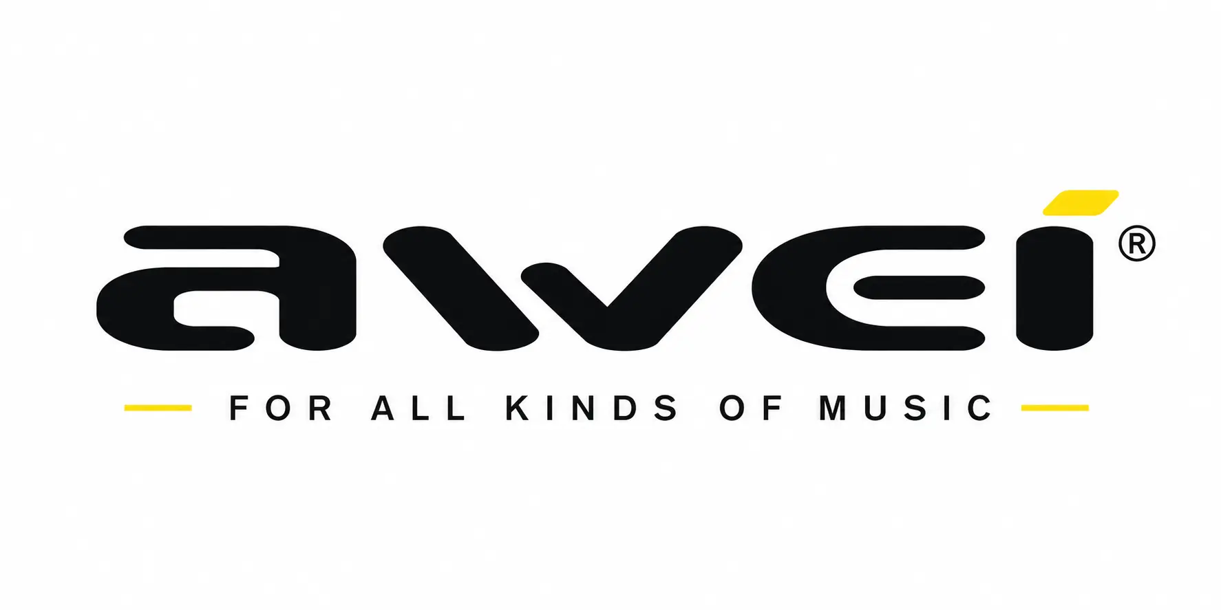Awei premium audio accessories brand logo