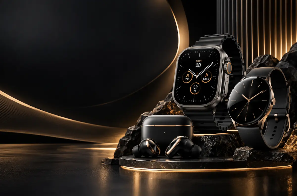 Premium Wearables & Smart Watches with Wireless Earbuds